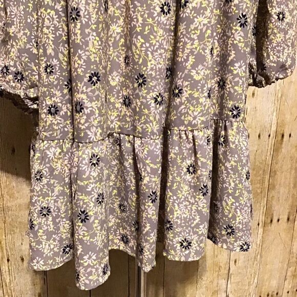 EST 1946 Floral Lined Peasant Dress L - Picture 4 of 10